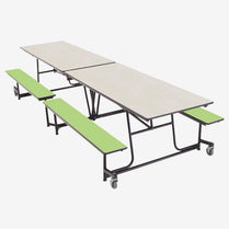 Mobile Bench School Cafeteria Table by Treejar | Souqify