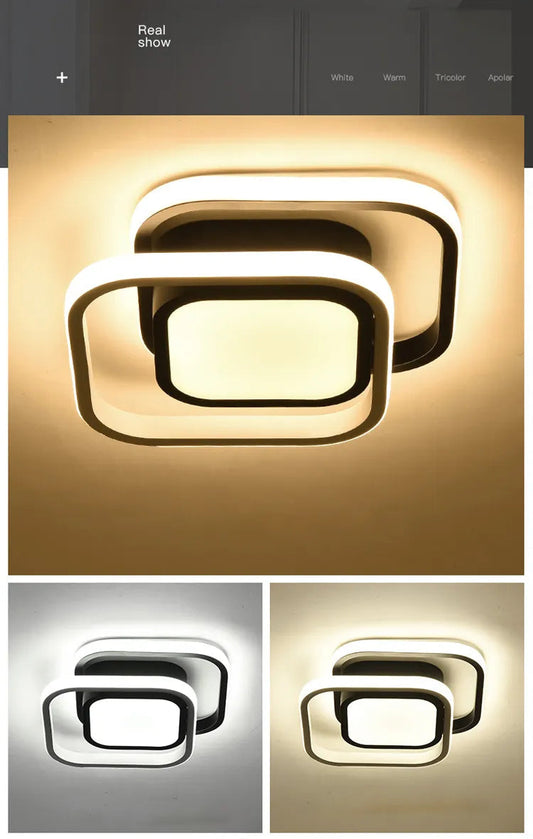 Modern Ceiling Lights LED Aisle Light Round Square For Kitchen Entrance Cloakroom Corridor Balcony Foyer Ceiling Lamp by Zhongsan | Souqify