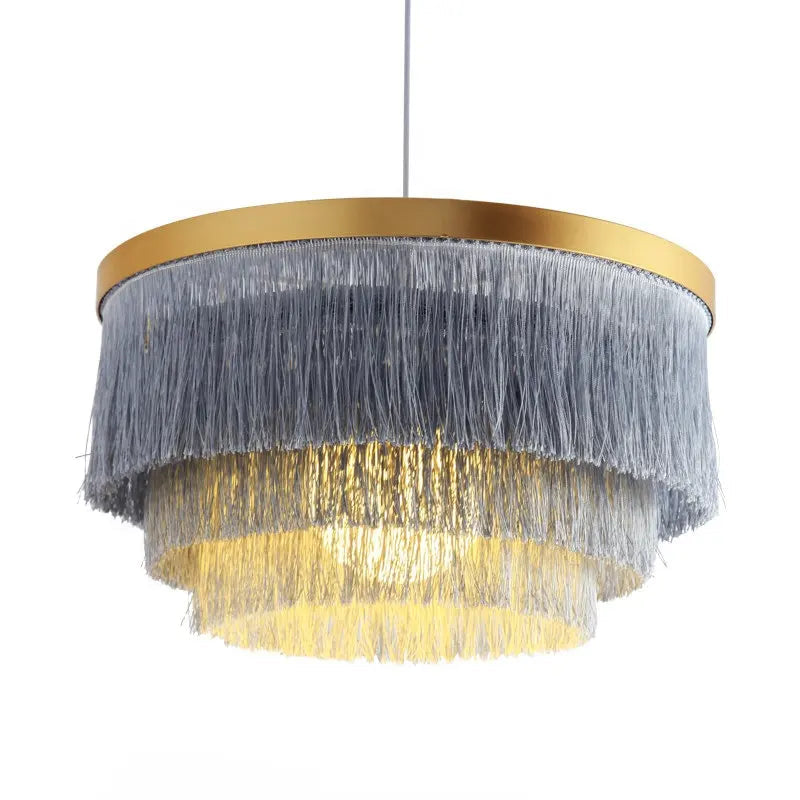 Modern Chandelier Lighting Dining room Bar Kitchen fringe lamp suspension Decoration Pendant Light Creative led pendant lights by Zhongsan | Souqify