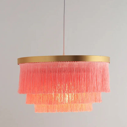 Modern Chandelier Lighting Dining room Bar Kitchen fringe lamp suspension Decoration Pendant Light Creative led pendant lights by Zhongsan | Souqify