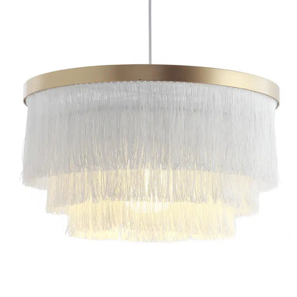 Modern Chandelier Lighting Dining room Bar Kitchen fringe lamp suspension Decoration Pendant Light Creative led pendant lights by Zhongsan | Souqify