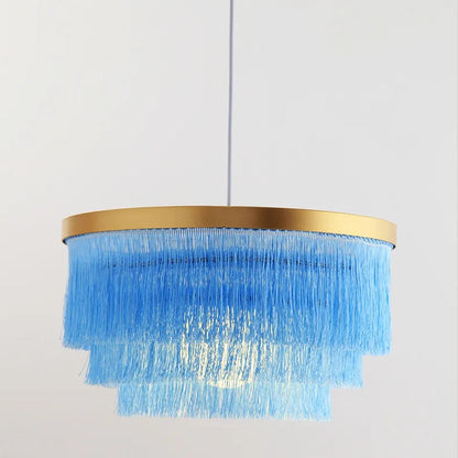 Modern Chandelier Lighting Dining room Bar Kitchen fringe lamp suspension Decoration Pendant Light Creative led pendant lights by Zhongsan | Souqify