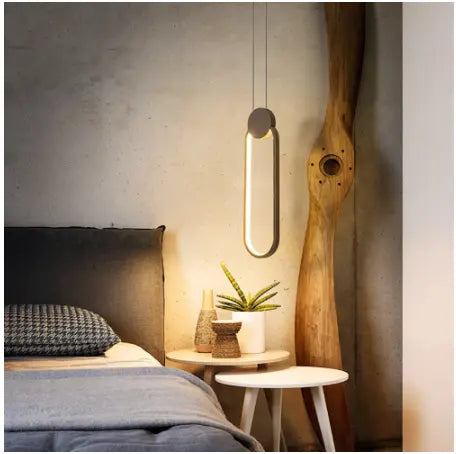 Modern hanging LED Pendant Lamp 12W Aluminum Fixtures Pendant lights for Kitchen Restaurant Bar living room bedroom AC85-265V by Zhongsan | Souqify