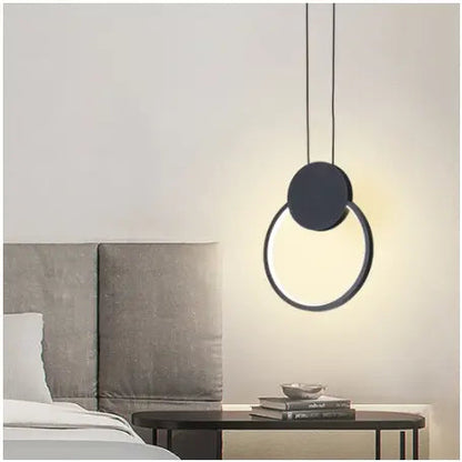 Modern hanging LED Pendant Lamp 12W Aluminum Fixtures Pendant lights for Kitchen Restaurant Bar living room bedroom AC85-265V by Zhongsan | Souqify