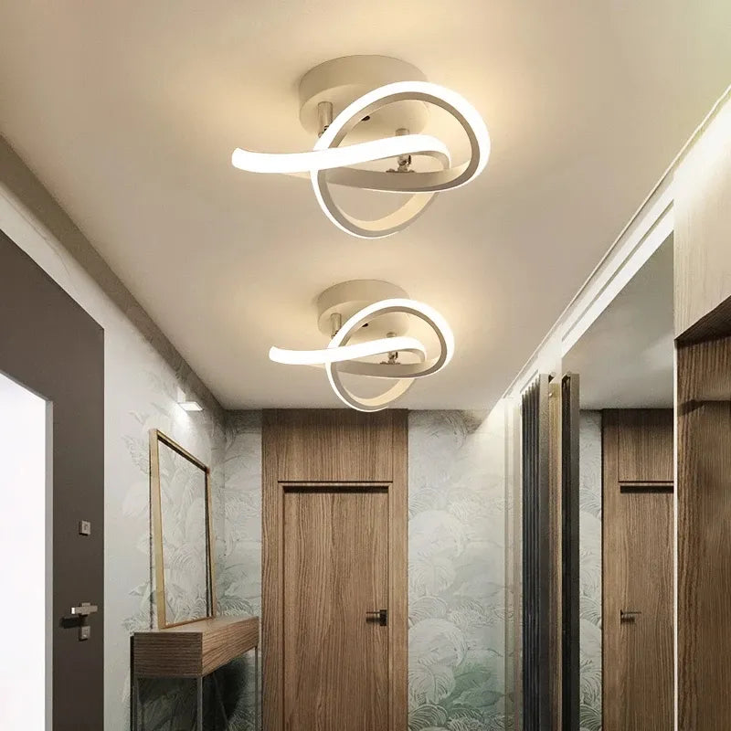 Modern LED Ceiling Light Minimalist Balcony Aisle Lamp Home Foyer Corridor Channel Ceiling Lamp Nordic Kitchen Ceiling Lights by Zhongsan | Souqify