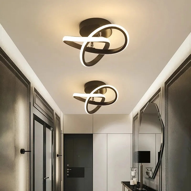 Modern LED Ceiling Light Minimalist Balcony Aisle Lamp Home Foyer Corridor Channel Ceiling Lamp Nordic Kitchen Ceiling Lights by Zhongsan | Souqify