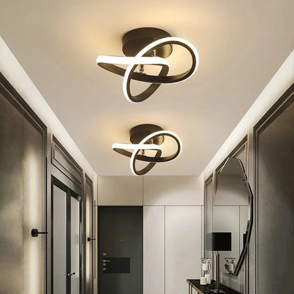 Modern LED Ceiling Light Minimalist Balcony Aisle Lamp Home Foyer Corridor Channel Ceiling Lamp Nordic Kitchen Ceiling Lights by Zhongsan | Souqify