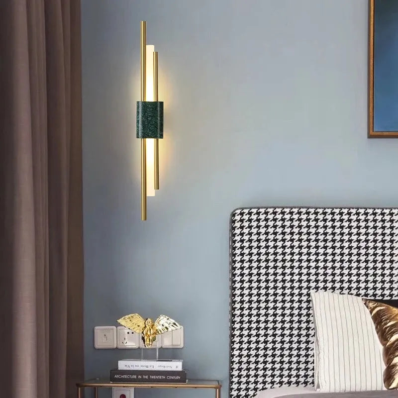 Modern Led Wall Lamp Nordic Sconces Lighting Fixtures Living Bedroom Bedside Kitchen Indoor Decor Minimalist Luminaire Lights by Zhongsan | Souqify
