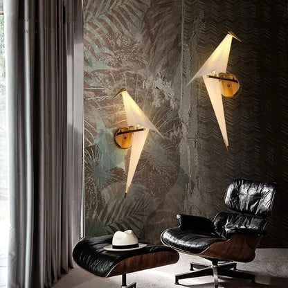 Modern LED wall lamp novelty minimalist living room aisle wall lamp Nordic lighting personality bedroom bedside wall lamp by Zhongsan | Souqify