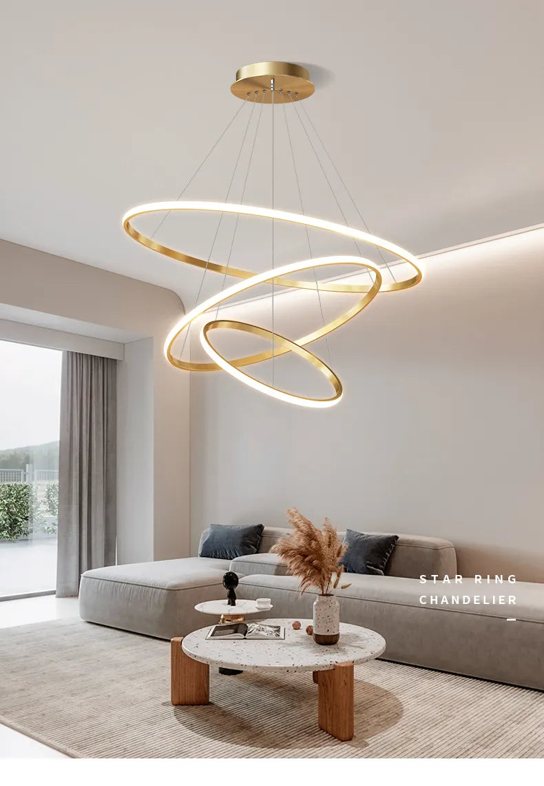Modern Light Pendant Nordic Ceiling Lighting Chandelier for Living Room LED Pendant Lamp Light for Dinning Room by Zhongsan | Souqify