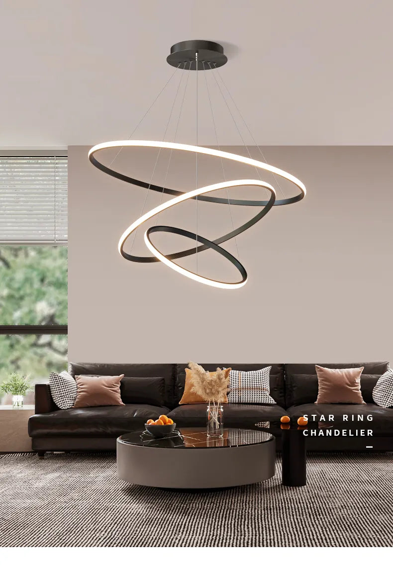 Modern Light Pendant Nordic Ceiling Lighting Chandelier for Living Room LED Pendant Lamp Light for Dinning Room by Zhongsan | Souqify