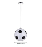 Modern Minimalist Basketball Football Chandeliers Creative Children's Room Lamps Boys Room Bedroom Lights LED by Zhongsan | Souqify