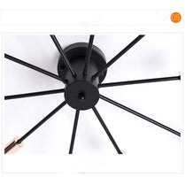 Modern minimalist industrial wind spider ceiling light living room bedroom wrought iron ceiling light by Zhongsan | Souqify