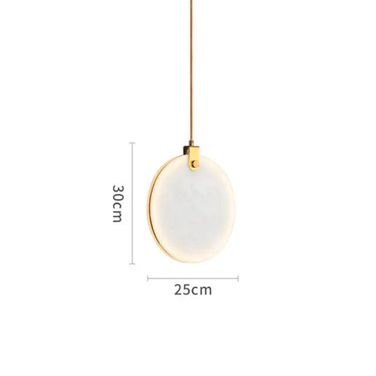 Modern Nordic luminaria creative Resin LED Pendant Lights marble small decoration pendant lamp cafe clothing store bar by Zhongsan | Souqify