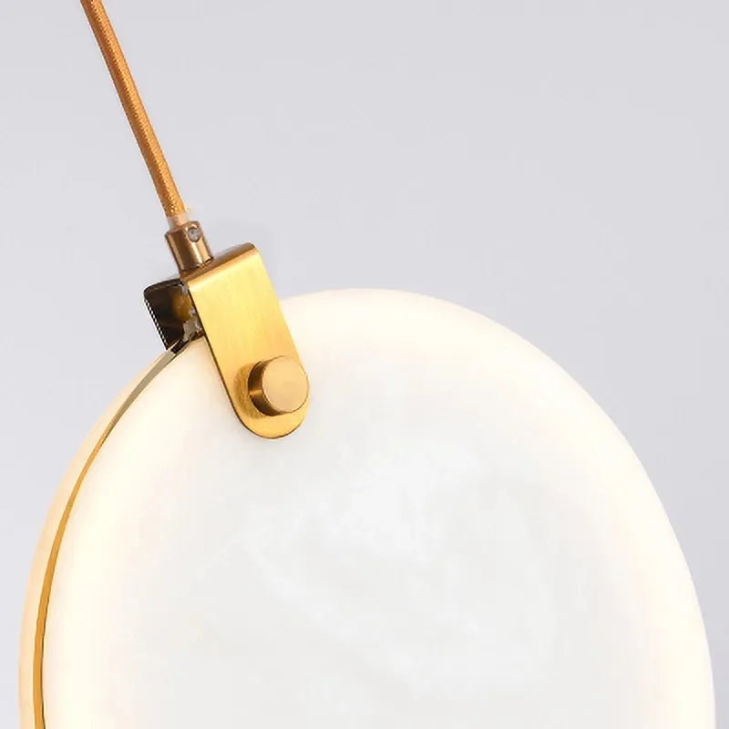 Modern Nordic luminaria creative Resin LED Pendant Lights marble small decoration pendant lamp cafe clothing store bar by Zhongsan | Souqify