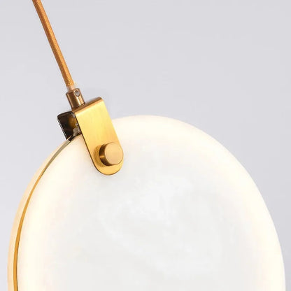 Modern Nordic luminaria creative Resin LED Pendant Lights marble small decoration pendant lamp cafe clothing store bar by Zhongsan | Souqify