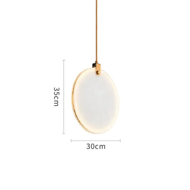 Modern Nordic luminaria creative Resin LED Pendant Lights marble small decoration pendant lamp cafe clothing store bar by Zhongsan | Souqify