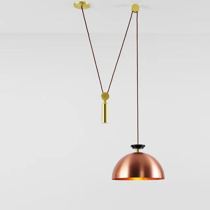 Modern Pulley DIY Combine Metal Pendant lights Kitchen Adjustable Italian Designer Dinning Room Decor LED Pendant Light by Zhongsan | Souqify