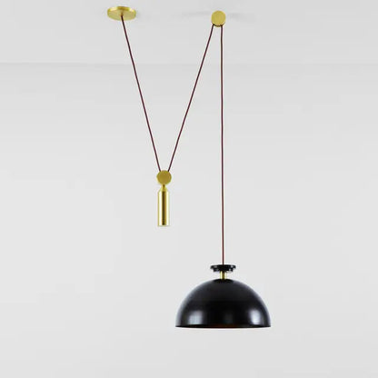 Modern Pulley DIY Combine Metal Pendant lights Kitchen Adjustable Italian Designer Dinning Room Decor LED Pendant Light by Zhongsan | Souqify