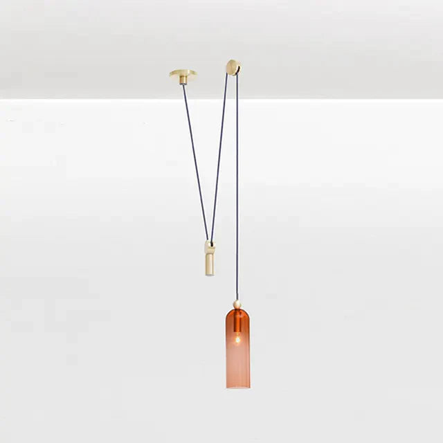 Modern Pulley DIY Combine Metal Pendant lights Kitchen Adjustable Italian Designer Dinning Room Decor LED Pendant Light by Zhongsan | Souqify