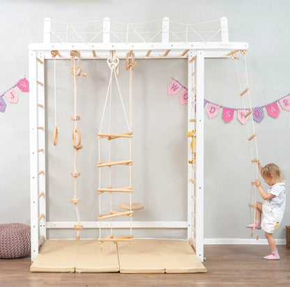Monkey Bar with Bridge - Active Kids Play Equipment by Home Decor | Souqify