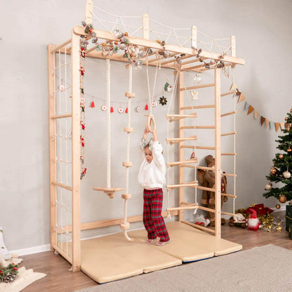 Monkey Bar with Bridge - Active Kids Play Equipment by Home Decor | Souqify