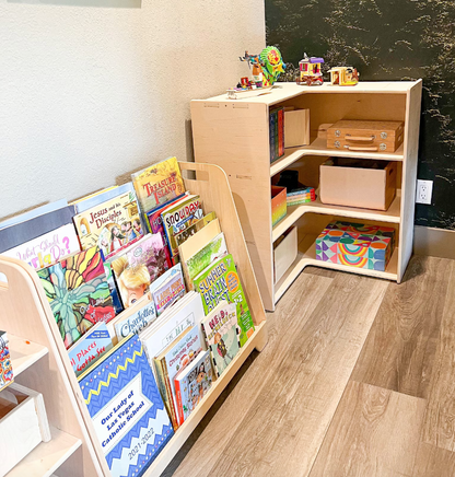 Montessori Toy Shelf Toddler Corner Toy Shelf by Home Decor | Souqify