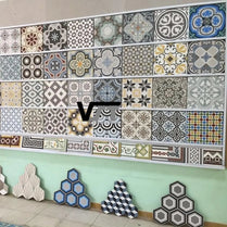 Moroccan Style Tiles Vietnam Encaustic Handmade Cement Floor Tiles Brings An Impression From Timeless Luxury Beauty by Vivid Tiles | Souqify