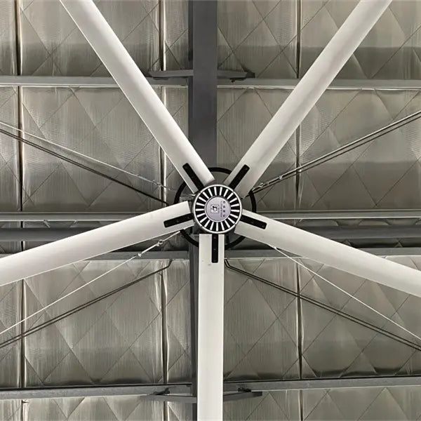 Move-Point Factory Original PMSM 24ft (7.3m) 1.3KW high cfm ceiling fan 6000 cfm fan long blade ceiling fan by MPFANS | Souqify