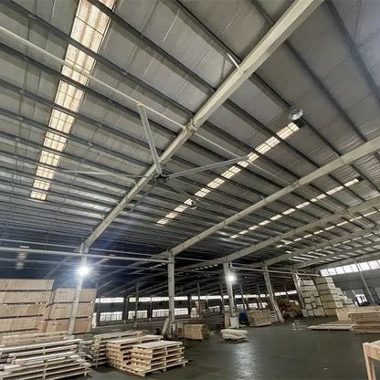 Move-Point High Quality 3 Years Warranty Pmsm 1.3Kw 7.2M Fans Industrial Large Ceiling Hvls Bldc Fan by MPFANS | Souqify