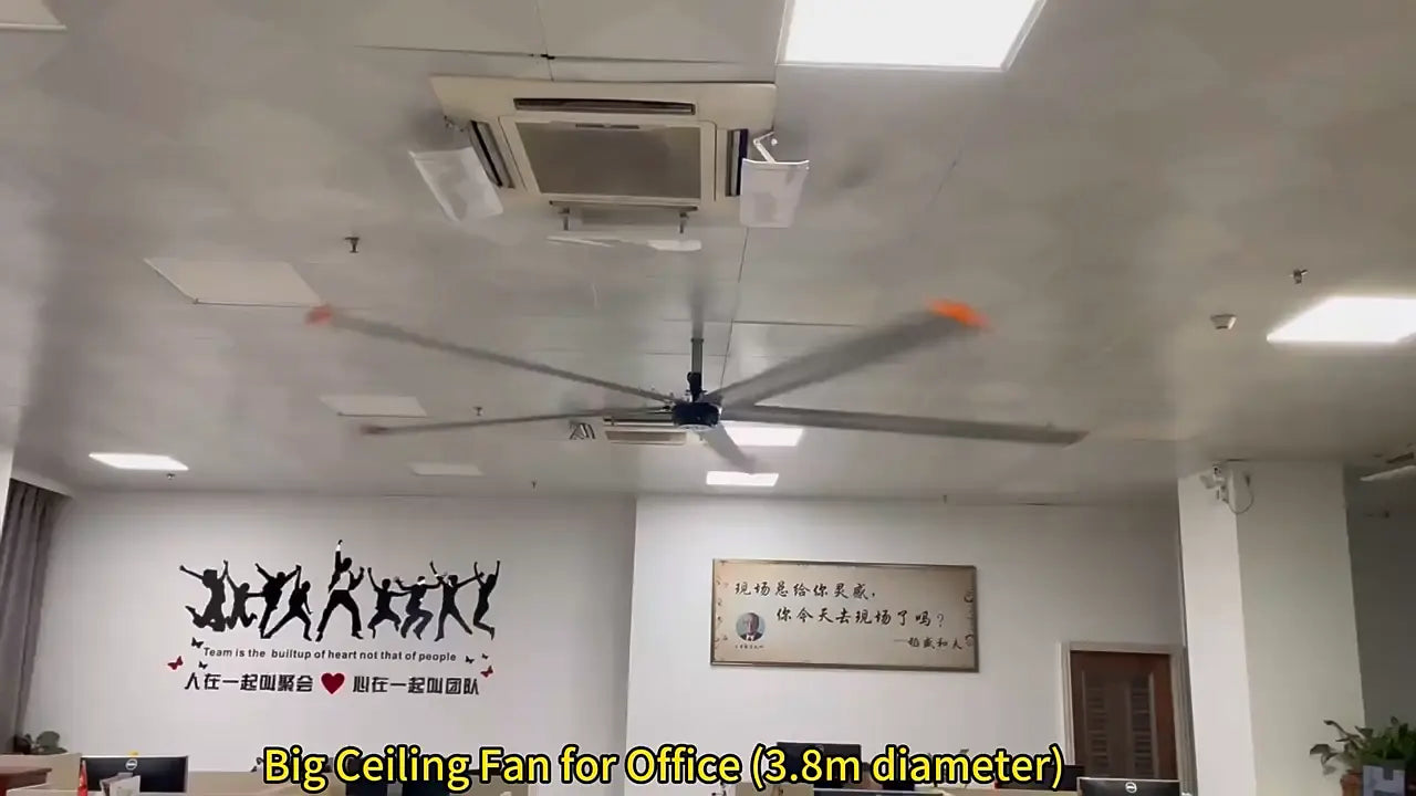 MPFANS 24FT(7.3M) Cheap Price Giant Industrial Pmsm Hanging Fan by MPFANS | Souqify