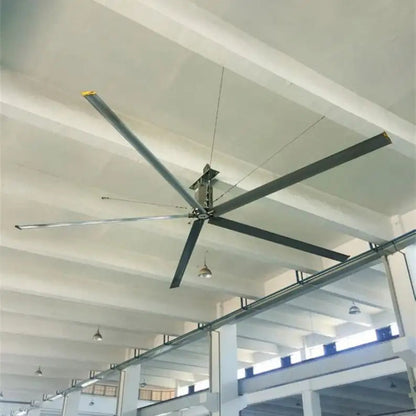 Mpfans 3 Years Warranty Garage Big Ceiling 4900Mm Large Industrial 24 Ft Hvls Fan 5 Blades by MPFANS | Souqify