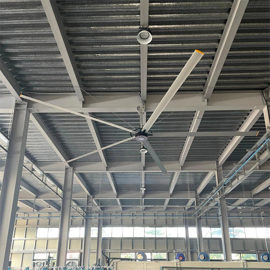 MPFANS Factory private label PMSM 24ft (7.3m) very large fan big ceiling fan for factory aerospace fans by MPFANS | Souqify