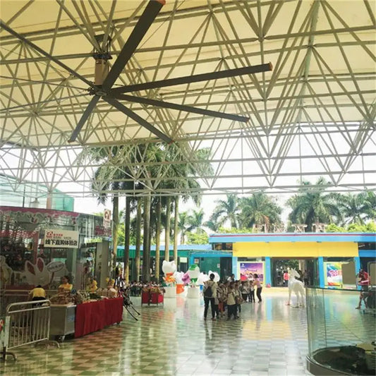 Mpfans Guangdong Factory Hot Sell With Light Wholesale Large Ceiling Fans Industrial Big Hvls Fan by MPFANS | Souqify