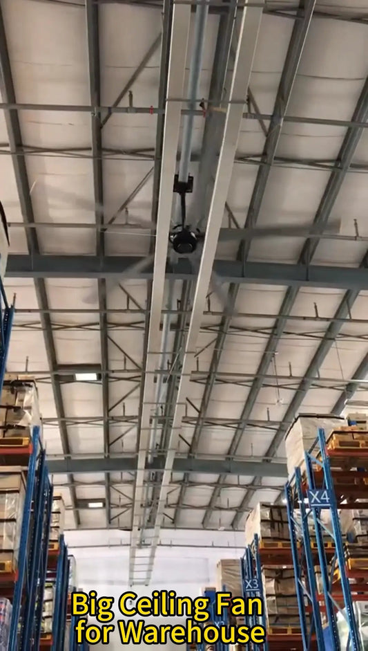 MPfans high quality PMSM 10-24FT big air shop fan steel fans for sale big air 72 industrial ceiling fan by MPFANS | Souqify