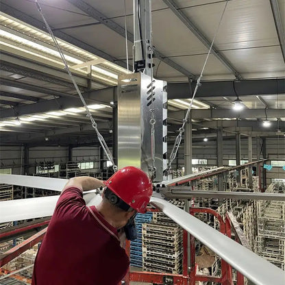 Mpfans Hot Selling Big Gearless Motor Large Ceiling Industrial Fan Hvls Fans by MPFANS | Souqify