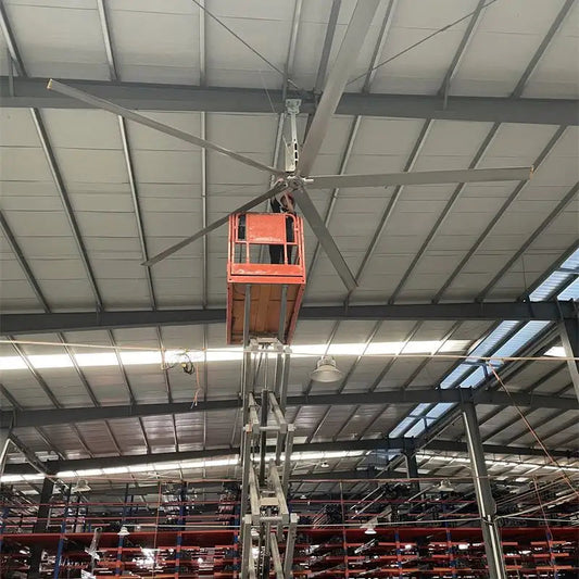 Mpfans Hot Selling Sports Centre Commercial Ceiling 24Ft/7.3M Fan Big 20Ft Hvls Fans by MPFANS | Souqify