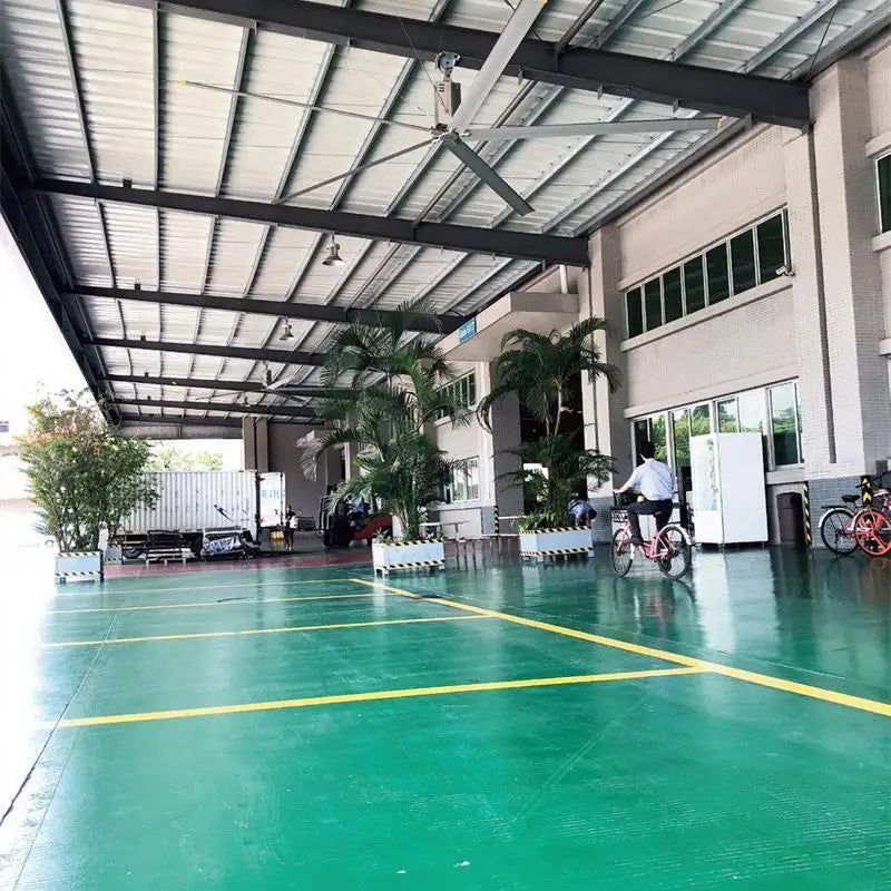 Mpfans New Design Ce Certificate Big Fan Large Industrial Ceiling Macroair Hvls Fans 73M by MPFANS | Souqify