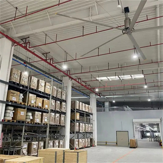 Mpfans Professional Big Power Commercial Large Ceiling Fans High Volume Low Speed Industrial Hvls Fan by MPFANS | Souqify