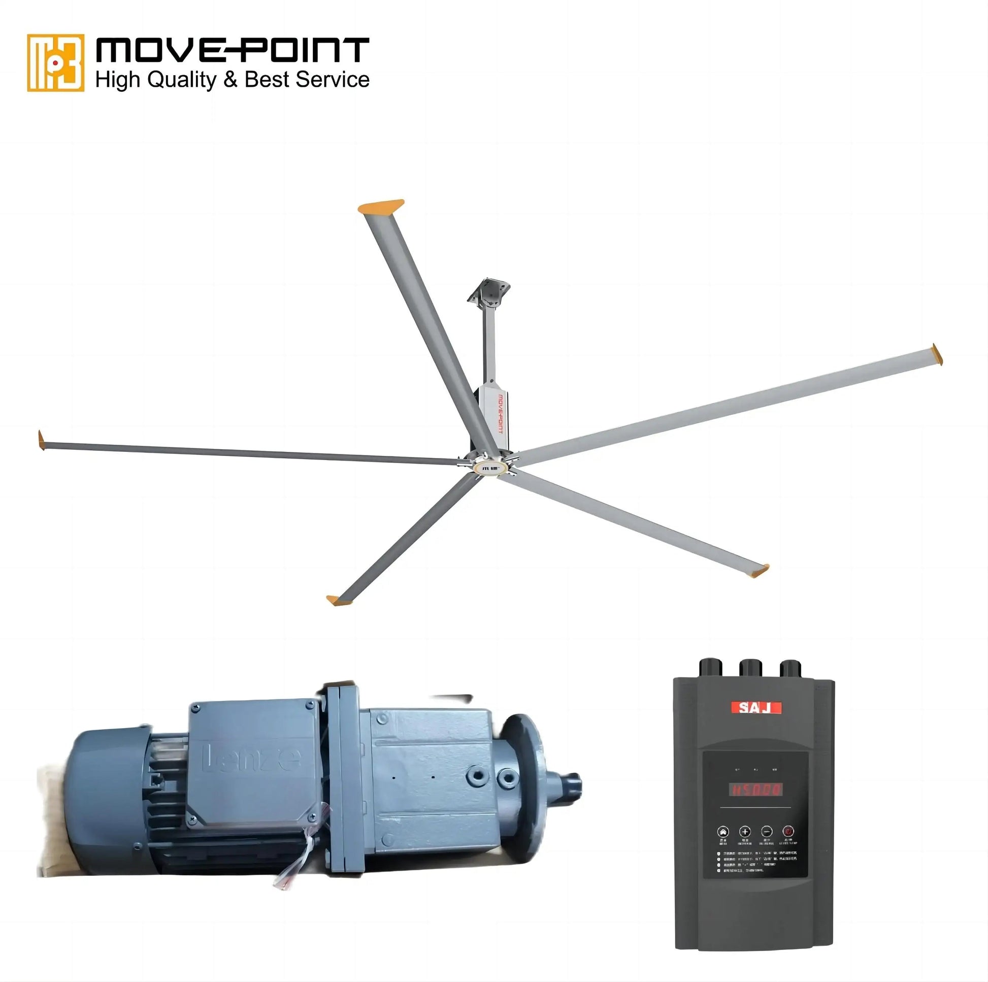 Mpfans Professional Commercial Use Big Fan The Largest Industrial Ceiling 208V To 240V Hvls Fans by MPFANS | Souqify