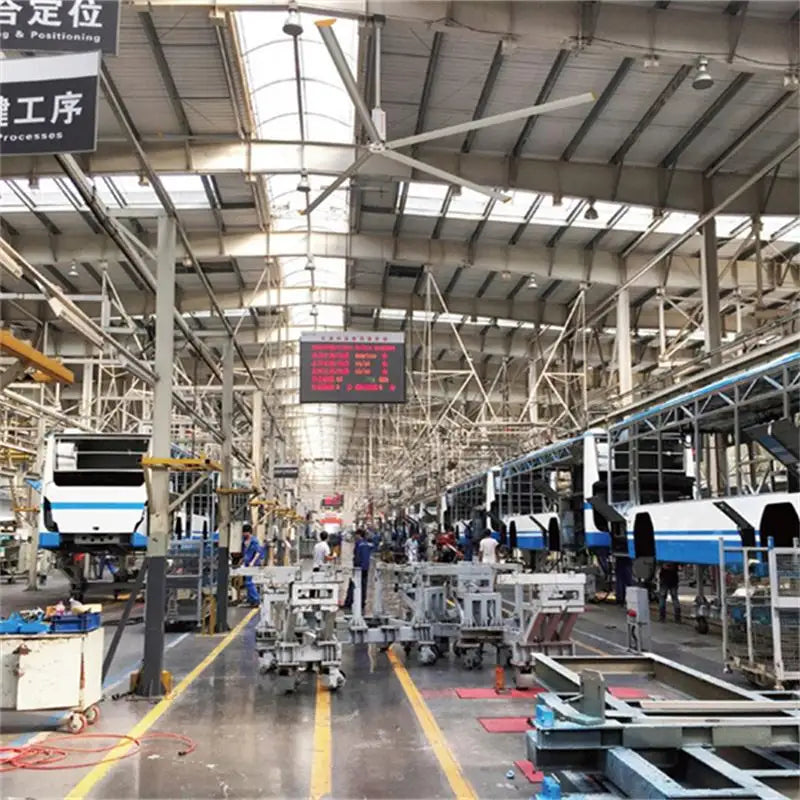 Mpfans Professional Commercial Use Big Fan The Largest Industrial Ceiling 208V To 240V Hvls Fans by MPFANS | Souqify