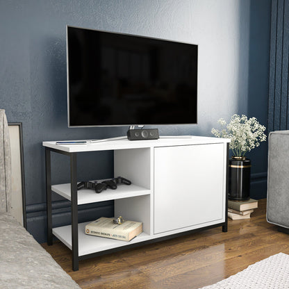 Muskegon TV Unit - Black-White by DECOROTIKA | Souqify