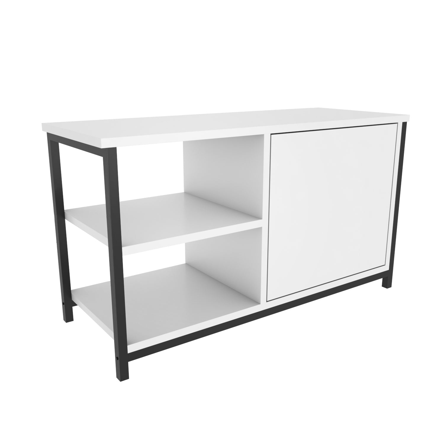 Muskegon TV Unit - Black-White by DECOROTIKA | Souqify