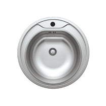 N002 INSET SERIES SINGLE BOWL KITCHEN SINK by Maykromluks | Souqify