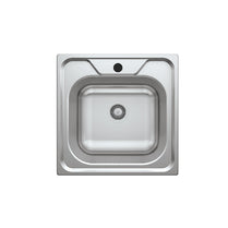 N004 INSET SERIES SINGLE BOWL KITCHEN SINK by Maykromluks | Souqify