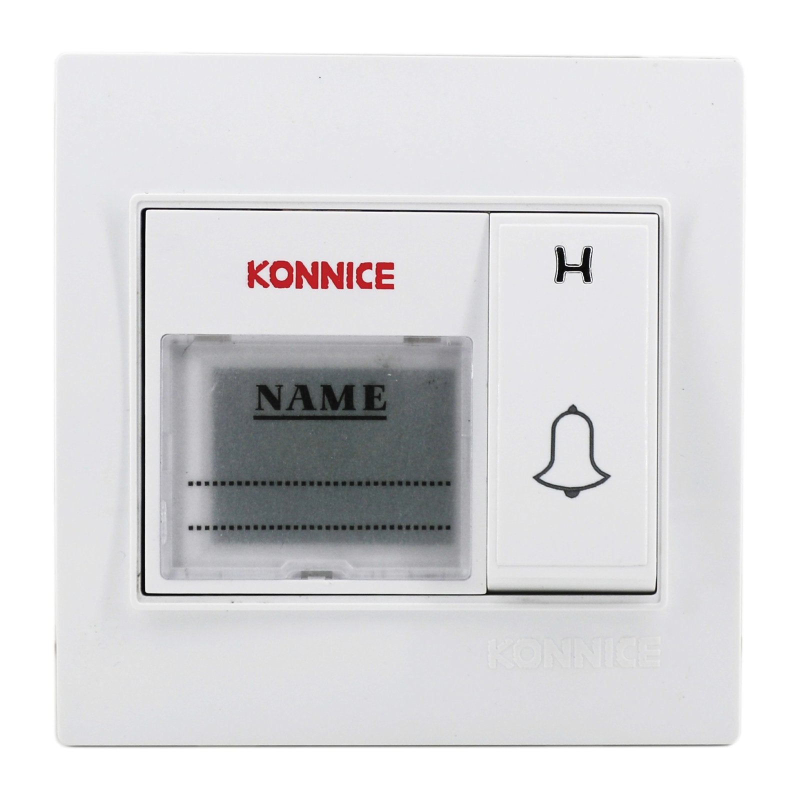 Name Card with Electric Bell Switch by Konnice | Souqify