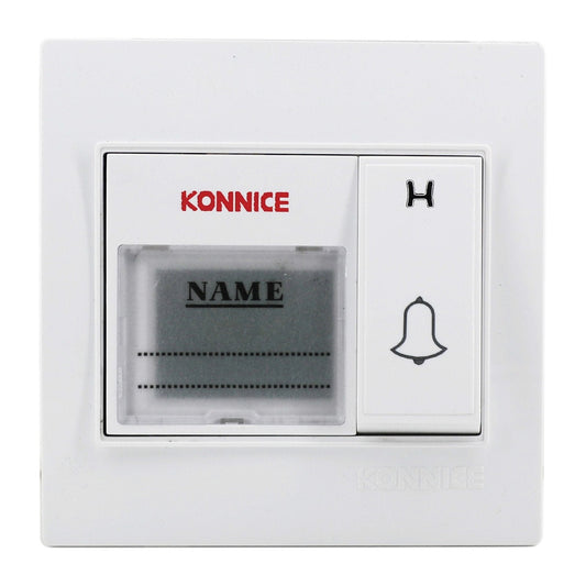 Name Card with Electric Bell Switch by Konnice | Souqify