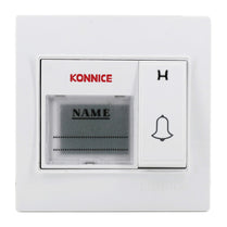 Name Card with Electric Bell Switch by Konnice | Souqify