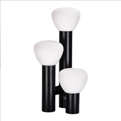 Nordic creative minimalist designer model room hotel living room bedroom children's room study color three-headed table lamp by Zhongsan | Souqify