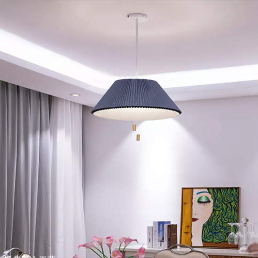 Nordic deformable Pendant light modern minimalist stretchable restaurant bar counter creative pleated lampshade suspension lamp by Zhongsan | Souqify